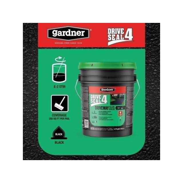Gardner 4.75 Gal. Wet-R-Dri All-Season Roof Patch - Zenithce