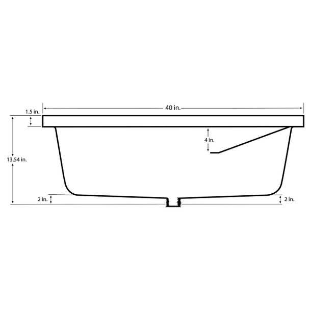 RecPro RV Baggage Door Rounded Corners - Zenithce