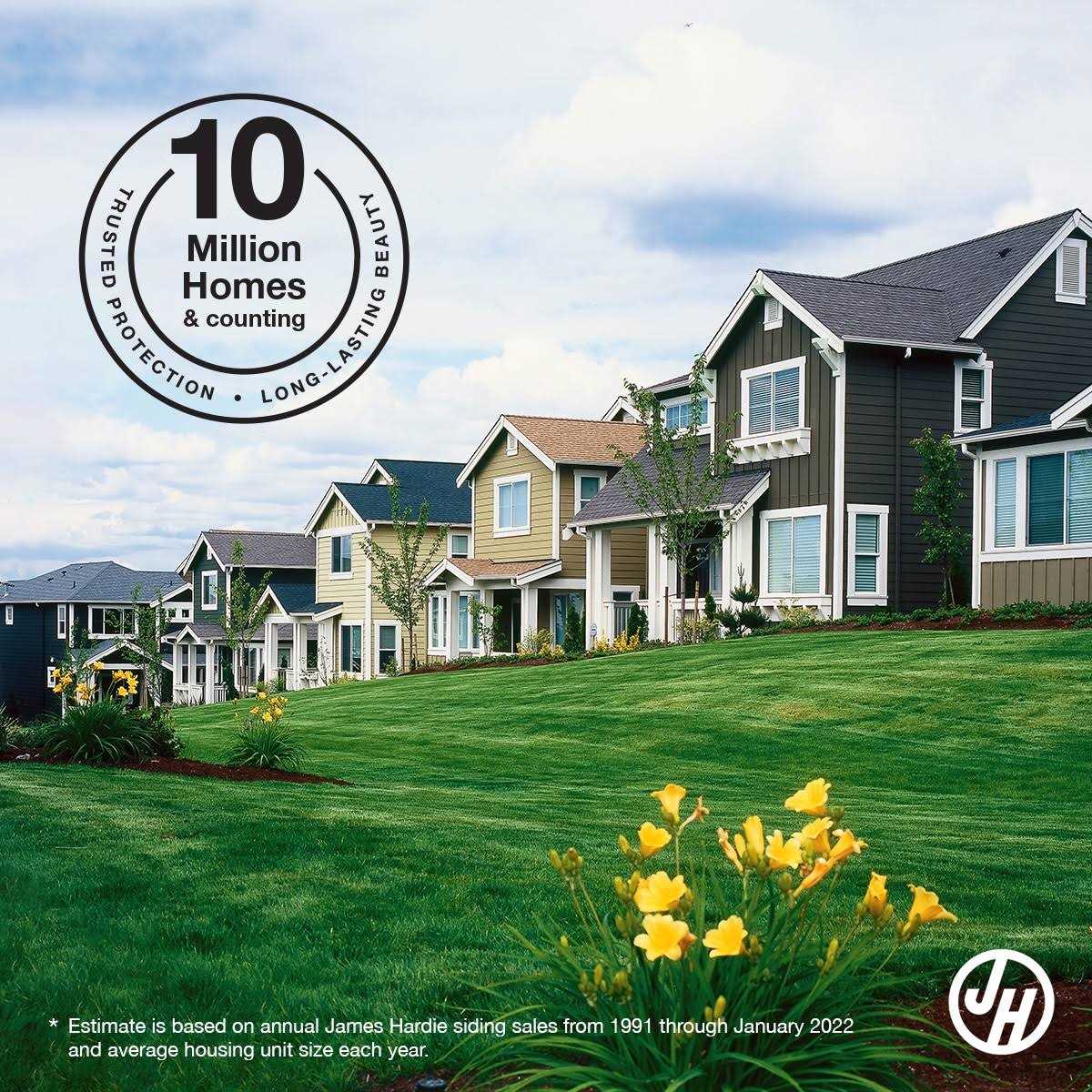 James Hardie Primed HZ10 Fiber Cement Smooth Panel Siding 48-in x 96-in - Zenithce