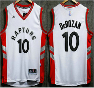 Toronto Raptors #10 Demar DeRozan Revolution 30 Swingman 2015-16 New White Jersey - Zenithce