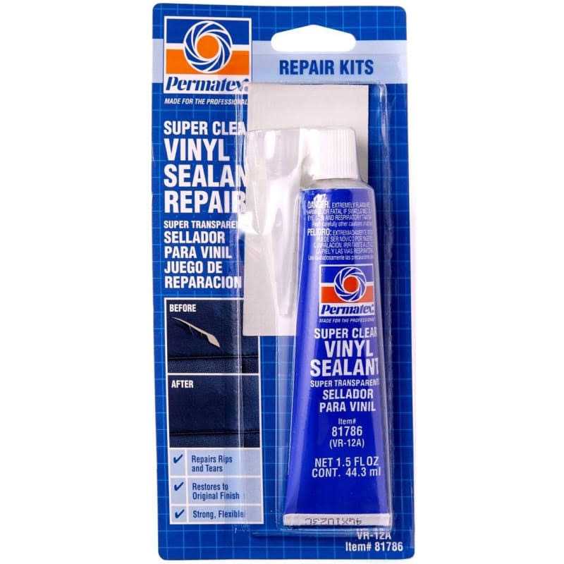 Permatex 81786 Super Clear Vinyl Sealant Repair Kit - Zenithce