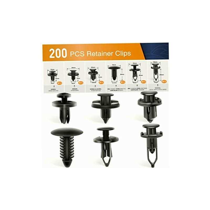 Gooacc Grc-32 100 Pcs 100pcs Type Retainer For Lexus Toyota Body - Zenithce