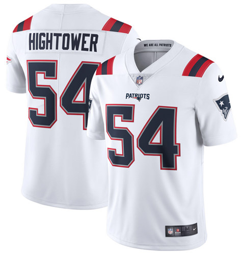 New England Patriots #54 Dont'a Hightower White 2020 Vapor Untouchable Limited Stitched Jersey - Zenithce