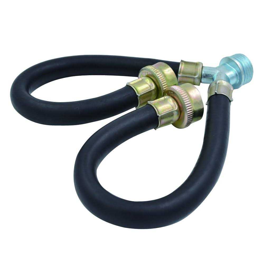 Tt Flex Flexible Stainless Steel Corrugated Water Heater Connector,Hot and Cold Color Coded,3/4 FIP x 3/4 FIP - Zenithce
