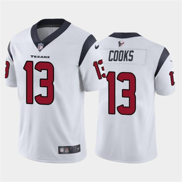 Houston Texans #13 Brandin Cooks New White Vapor Untouchable Limited Stitched Jersey - Zenithce