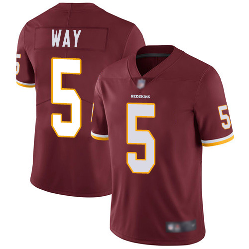 Washington Redskins #5 Red Vapor Untouchable Limited Stitched Jersey - Zenithce
