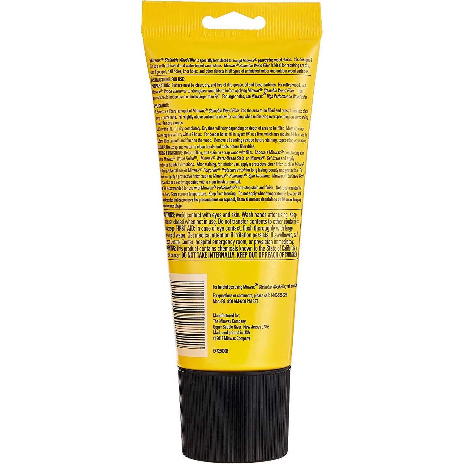 Minwax Stainable Wood Filler - Zenithce
