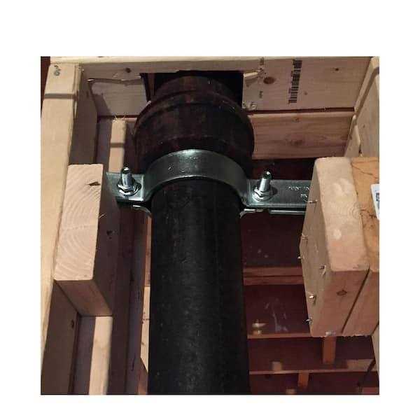 The Plumber’s Choice Riser Clamp in Galvanized Steel - Zenithce