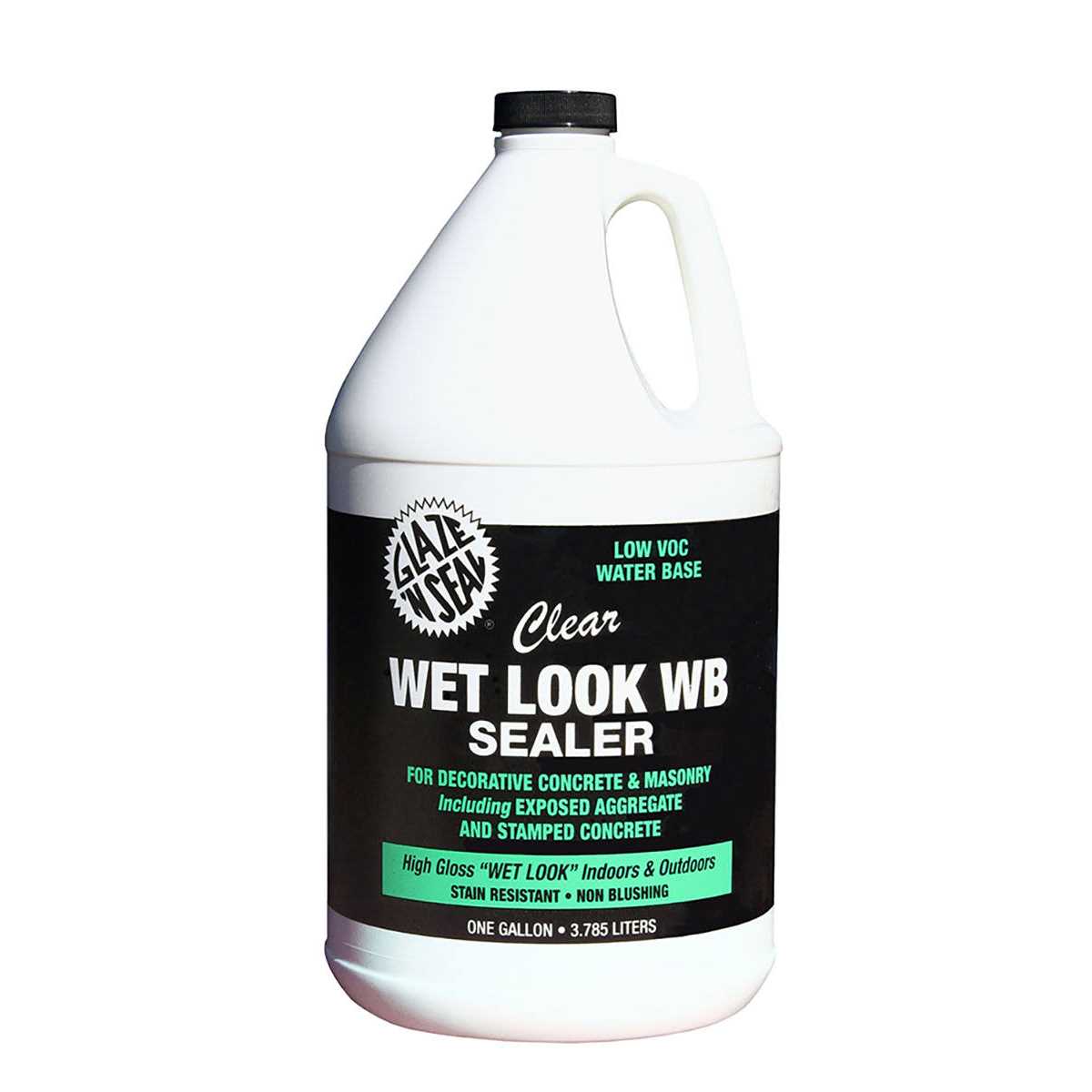 Glaze ‘N Seal 1 Gallon GNS Clear Natural Look Paver Sealer with Sand Lock - Zenithce