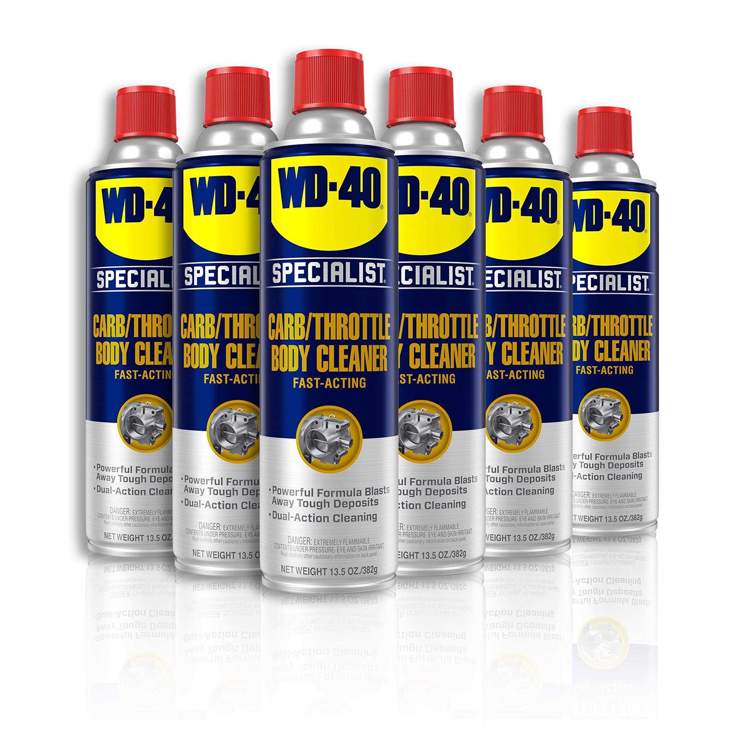 WD-40 Specialist Carb/Throttle Body & Parts Cleaner 300134 - Zenithce