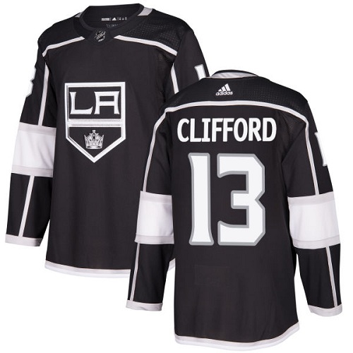 Los Angeles Kings #13 Kyle Clifford Black Stitched Jersey - Zenithce