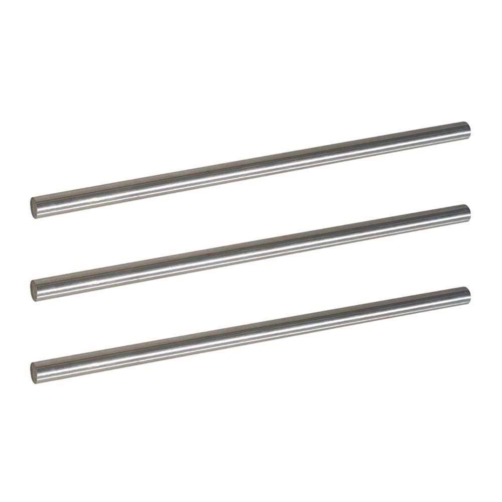 Tynulox 3pcs Stainless Steel Rod 38 Diameter 12 Per Rod Round Solid for Industry, Metal Working Hobbies and Diy Craft - Zenithce