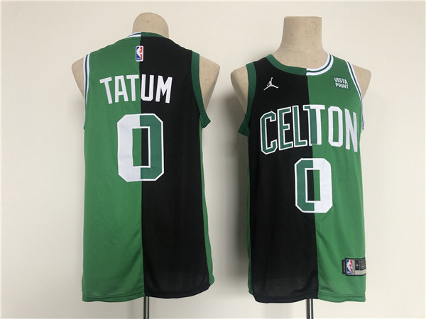 Boston Celtics #0 Jayson Tatum 2022 Green Black Stitched Jersey - Zenithce