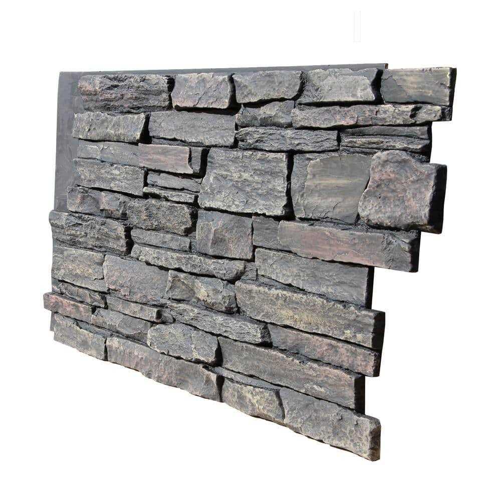 TRITAN BP 43.5 in. x Polyurethane Interlocking Siding Panel - Zenithce