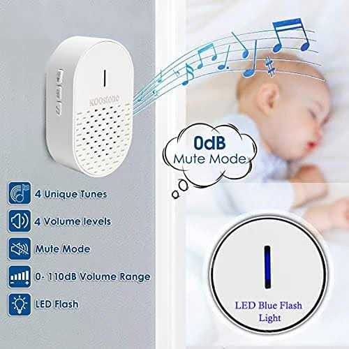 Door Chime for Business When Entering Wireless Door Window Contact Sensor Alarm - Zenithce