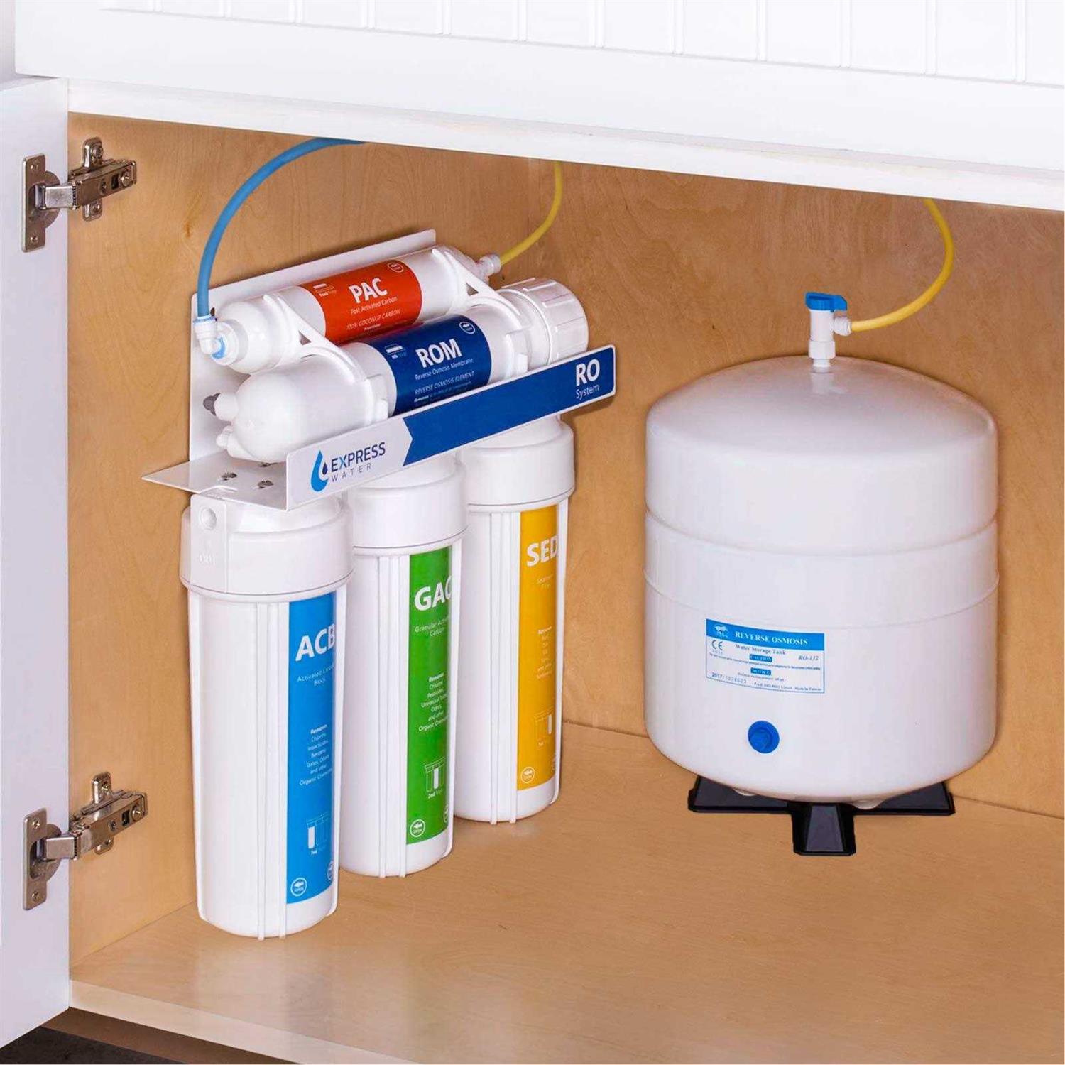 Express Water Water Pressure Regulator for Reverse Osmosis Filtration Systems Water Filters Quick Connect Fittings 70 PSI Restrictor Limit for up to 230 PSI Infl - Zenithce