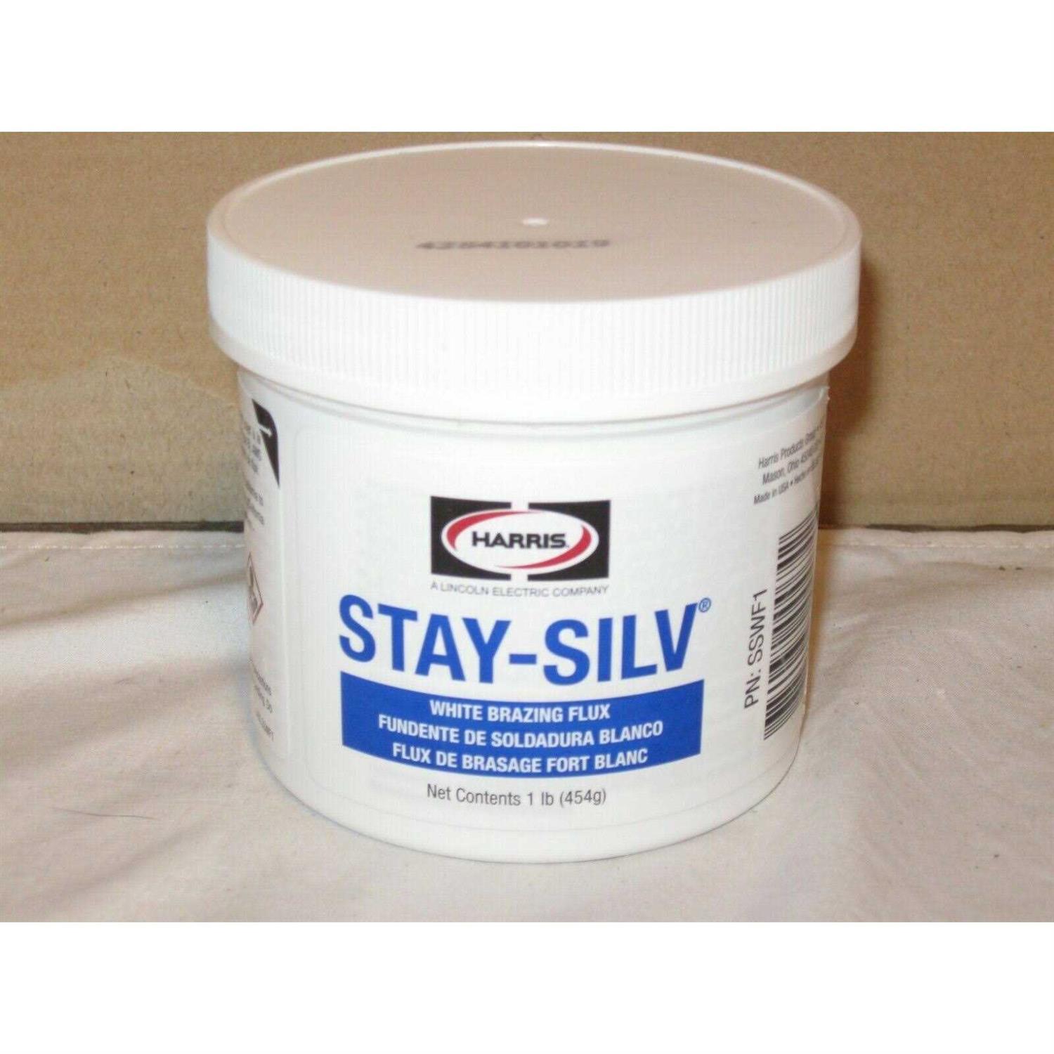 Harris Solder Kit Sb861 & Scpf4 Stay-brite #8 Silver Bearing Solder With Flux - Zenithce