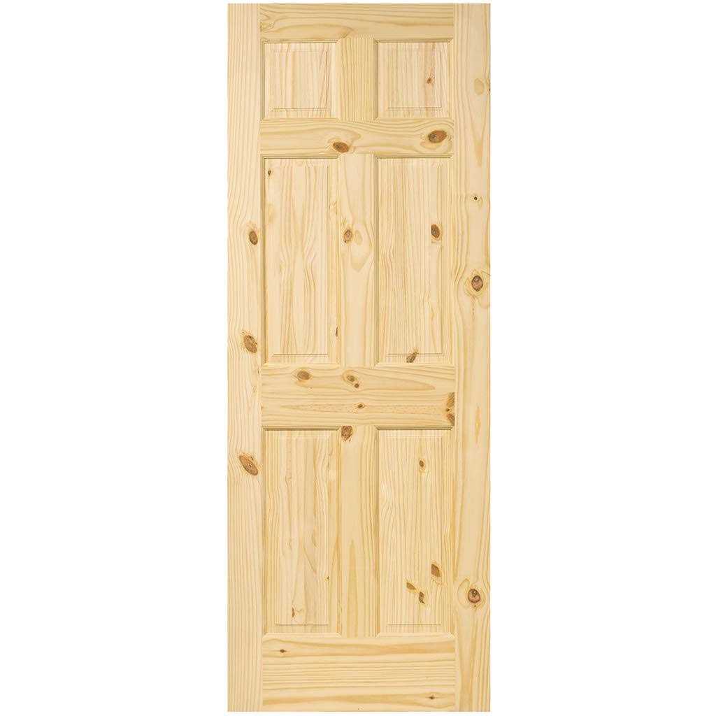 Kimberly Bay Paneled Solid Wood Unfinished Colonial Standard Door - Zenithce