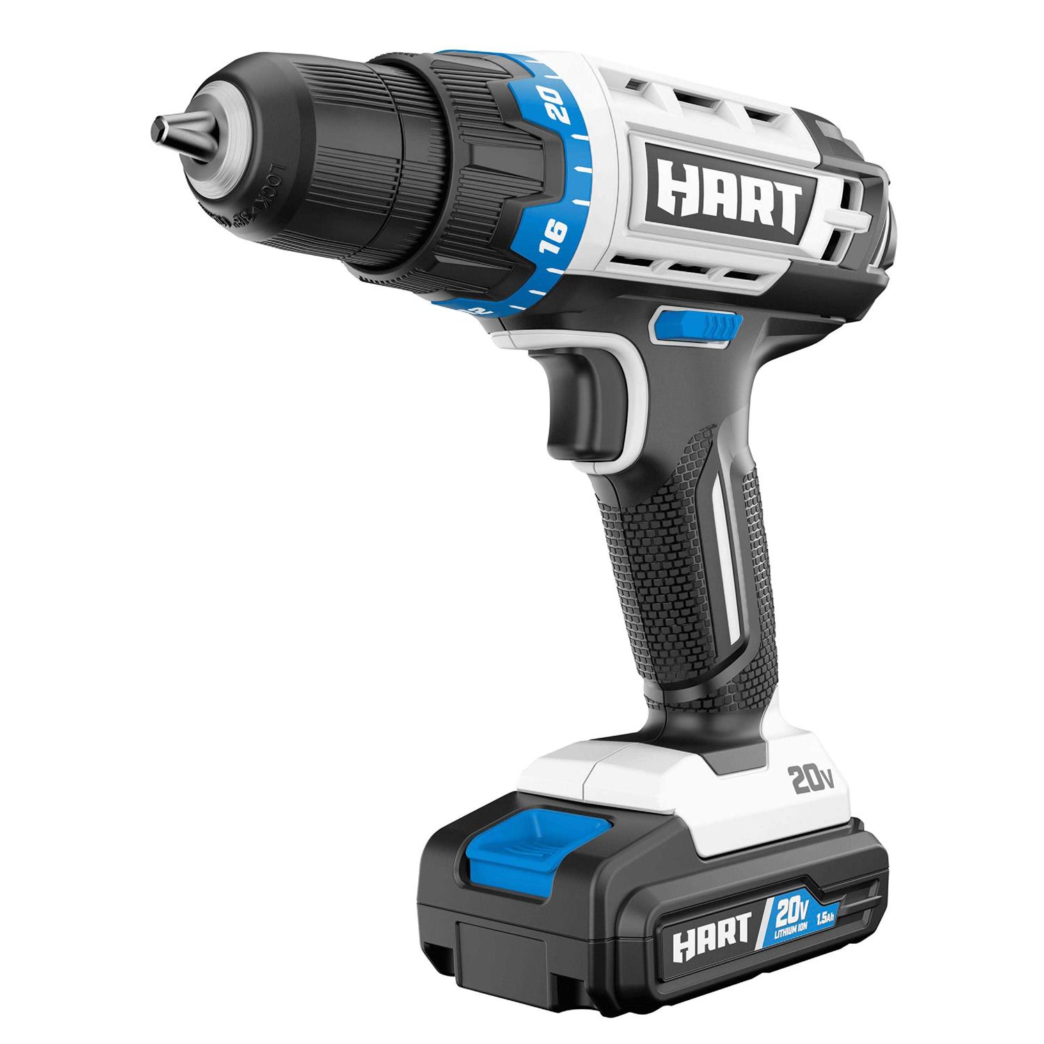 Hart HPAG01 20V 4-1/2×22 Cordless Angle Grinder - Zenithce