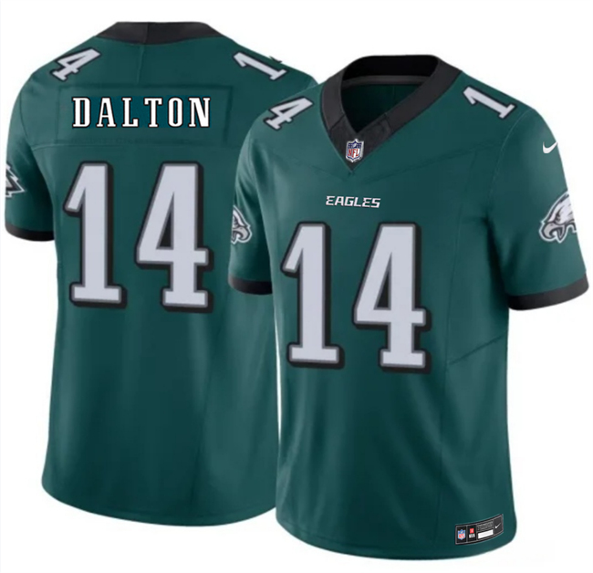 Philadelphia Eagles #14 Andy Dalton Green 2026 F.U.S.E. Vapor Untouchable Limited Stitched Jersey - Zenithce