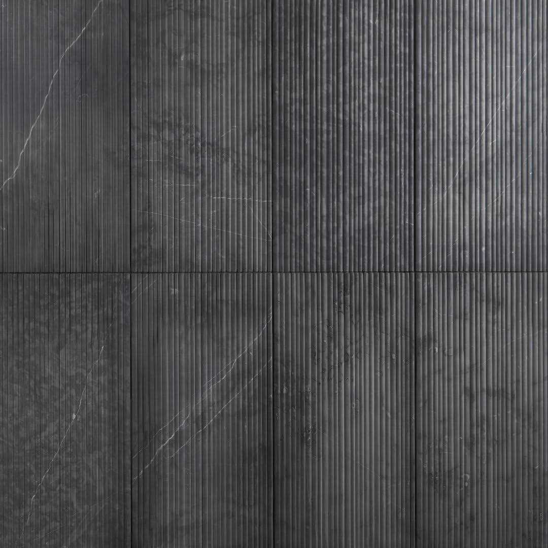 Stretta White Marble Straight Laminate Kitchen Countertop - Zenithce