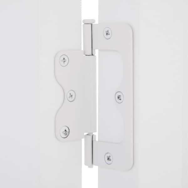 Home Fashion Technologies 32 in. x 80 in. 3 in. Louver/Louver White PVC Composite Interior Bi-Fold Door - Zenithce