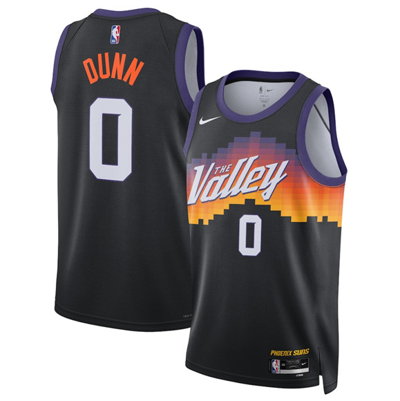 Phoenix Suns #0 Ryan Dunn Black 2025-26 City Edition Stitched Jersey - Zenithce