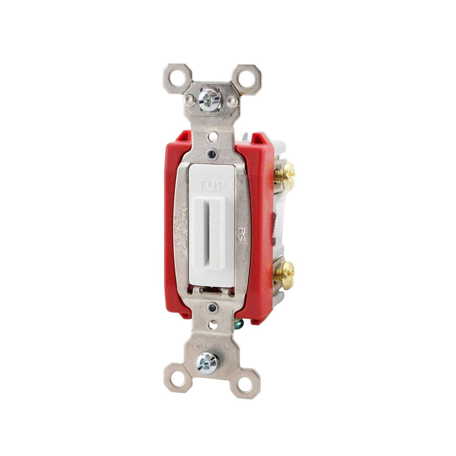 Pass & Seymour Premium Decorator Single Pole Switch TM870BKCC10 - Zenithce