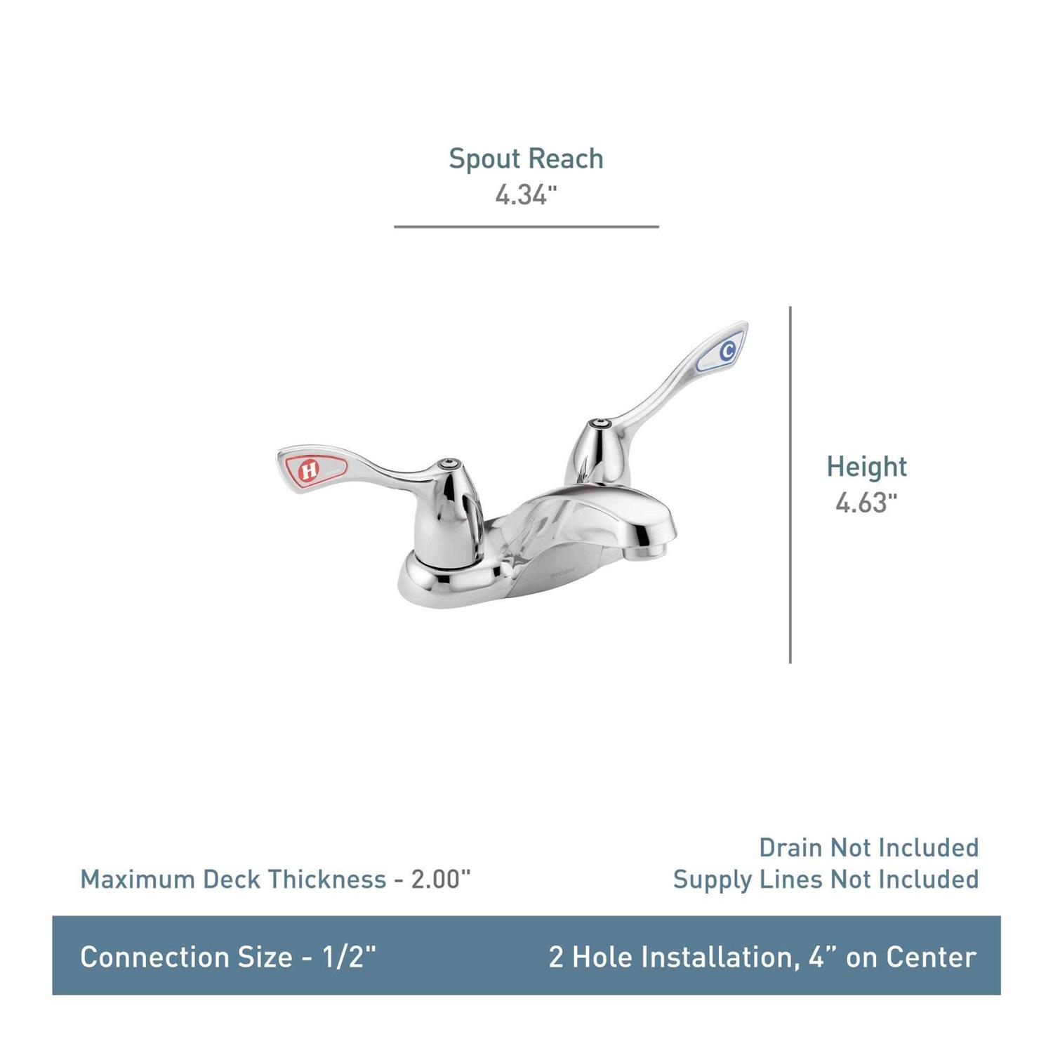 Moen Basket Strainer in Stainless Steel 22037 - Zenithce