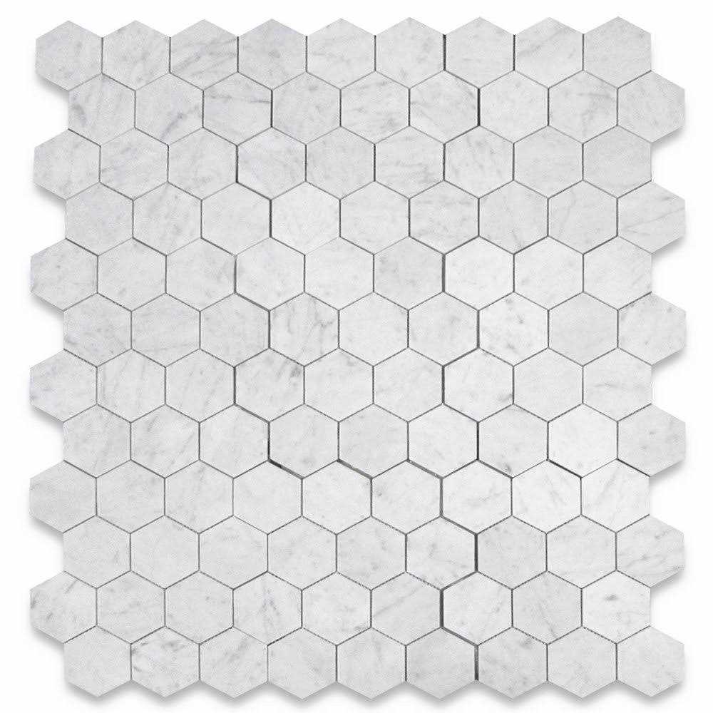 Marble Online 2×4 Subway Thassos White Marble Brick Mosaic Tile Polished - Zenithce