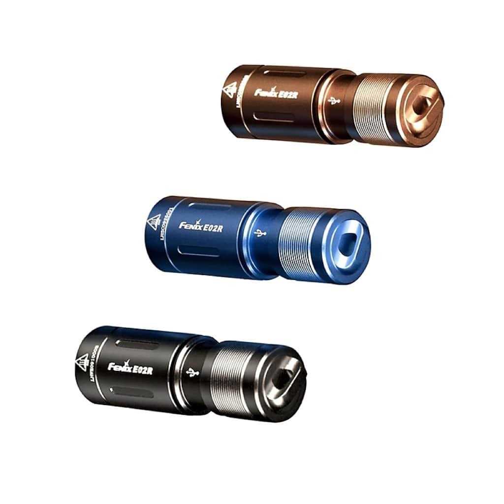 Fenix E02R Rechargeable Flashlight - Zenithce