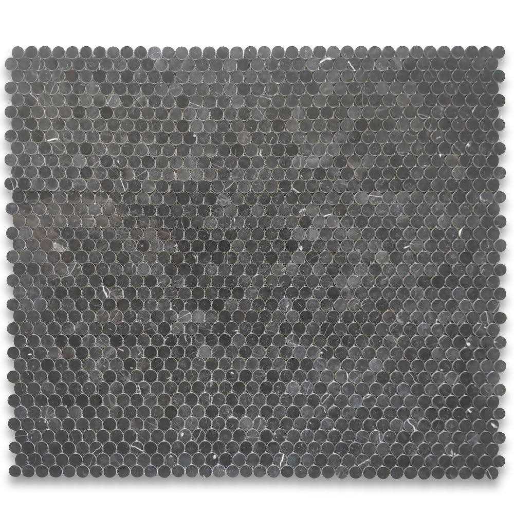 Marble Penny Round Mosaic Wall & Floor Tile Marble Online - Zenithce