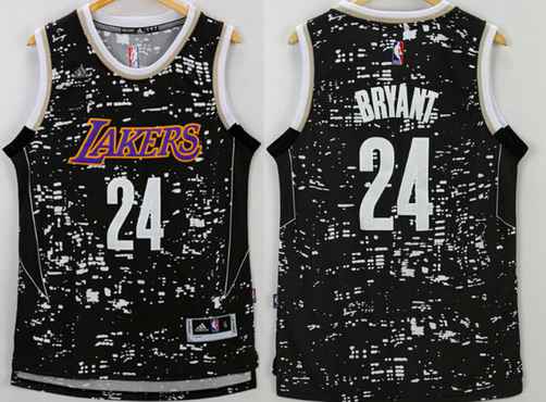 Los Angeles Lakers #24 Kobe Bryant Adidas 2015 Urban Luminous Swingman Jersey - Zenithce