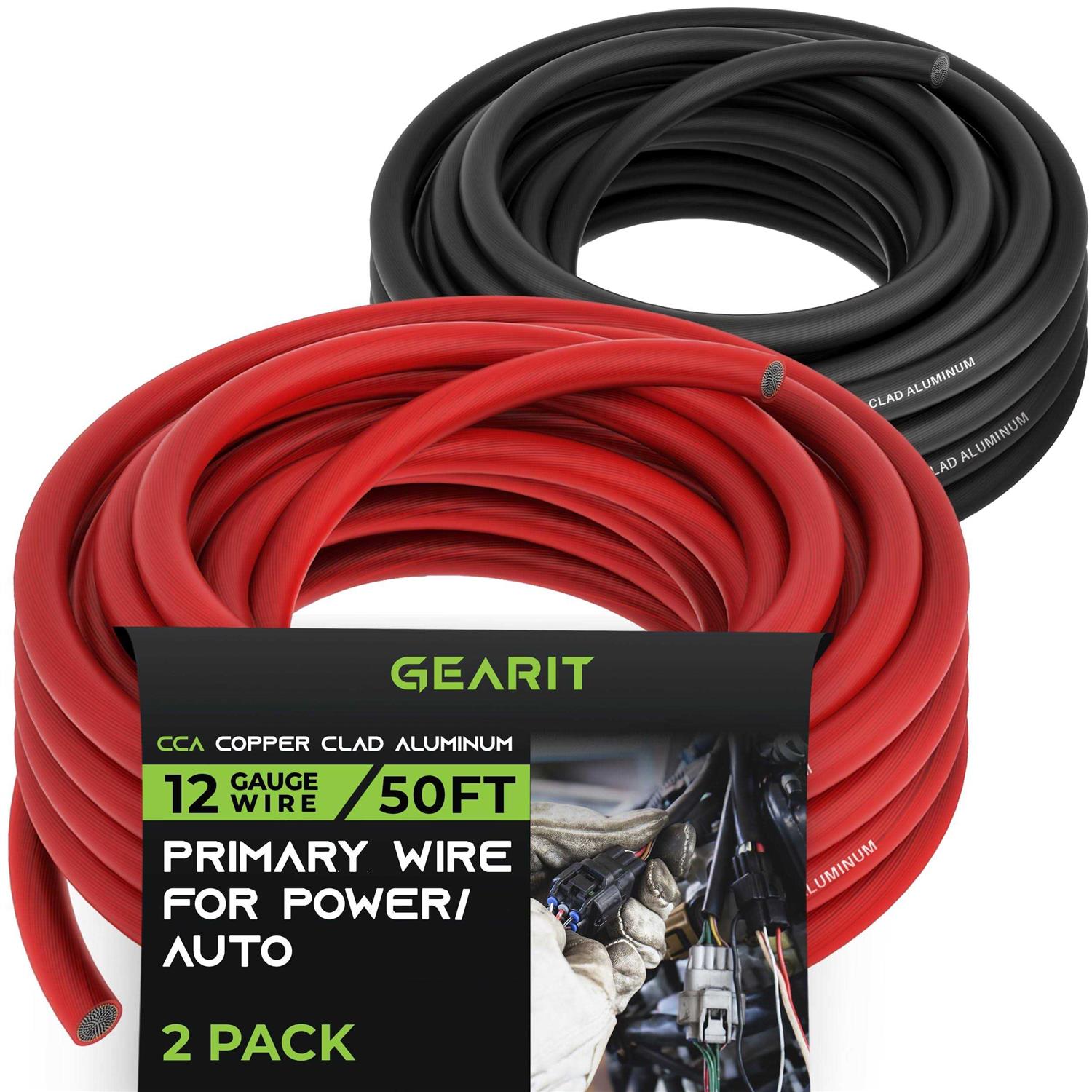 GearIT Gauge Wire Copper Clad Aluminum CCA - Zenithce