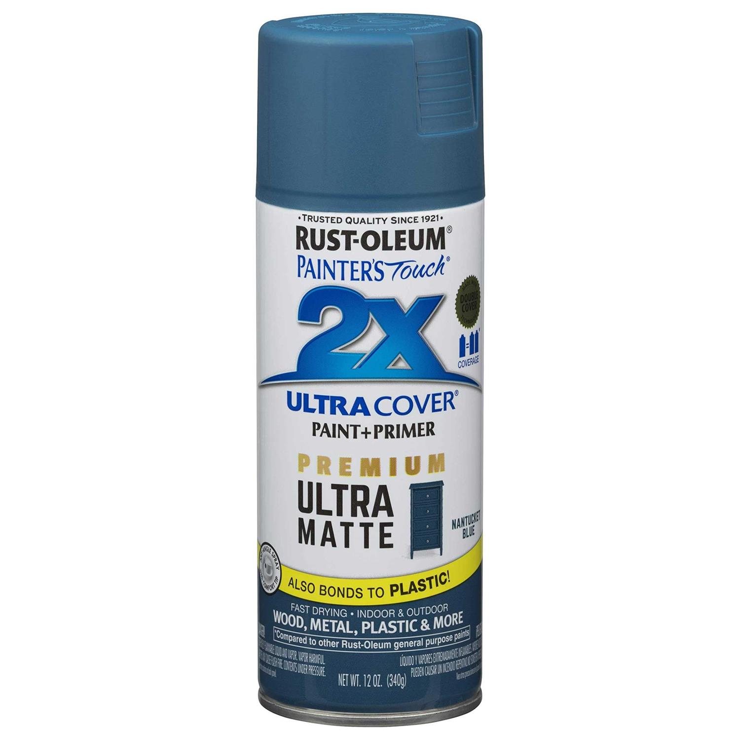 Rust-Oleum Painter’s Touch 2X Ultra Cover Spray Paint Matte - Zenithce