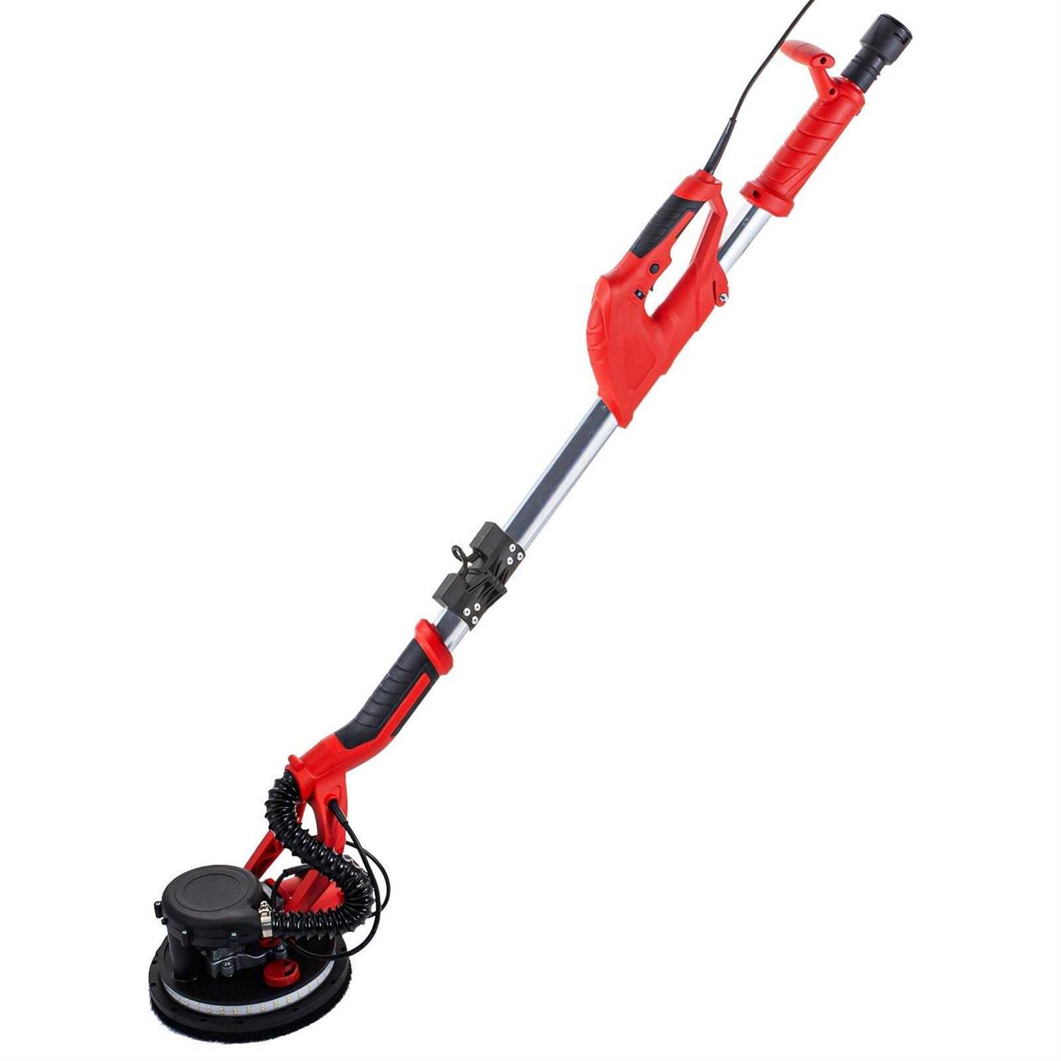 VEVOR Drywall Sander 850W Electric Drywall Sander Foldable Sheetrock Sander with Telescope Handle Electric Sander Variable Speed 800-1750RPM - Zenithce