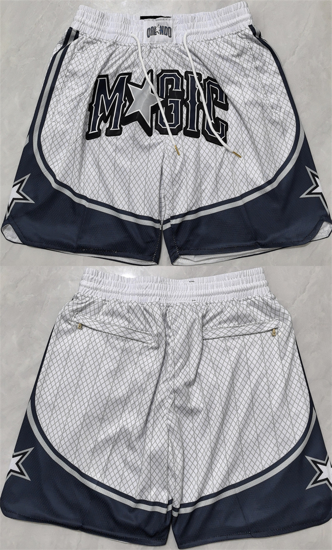 Orlando Magic Silver City Edition Shorts(Run Small) - Zenithce