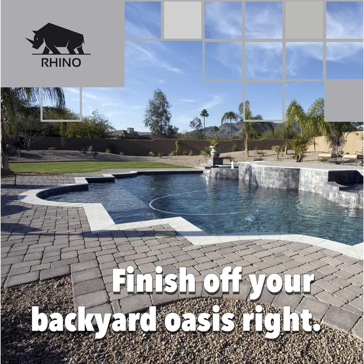 Rhino Power Bond Plus Polymeric Sand for Pavers and Stone Joints up to a Maximum of 2 inches - Zenithce