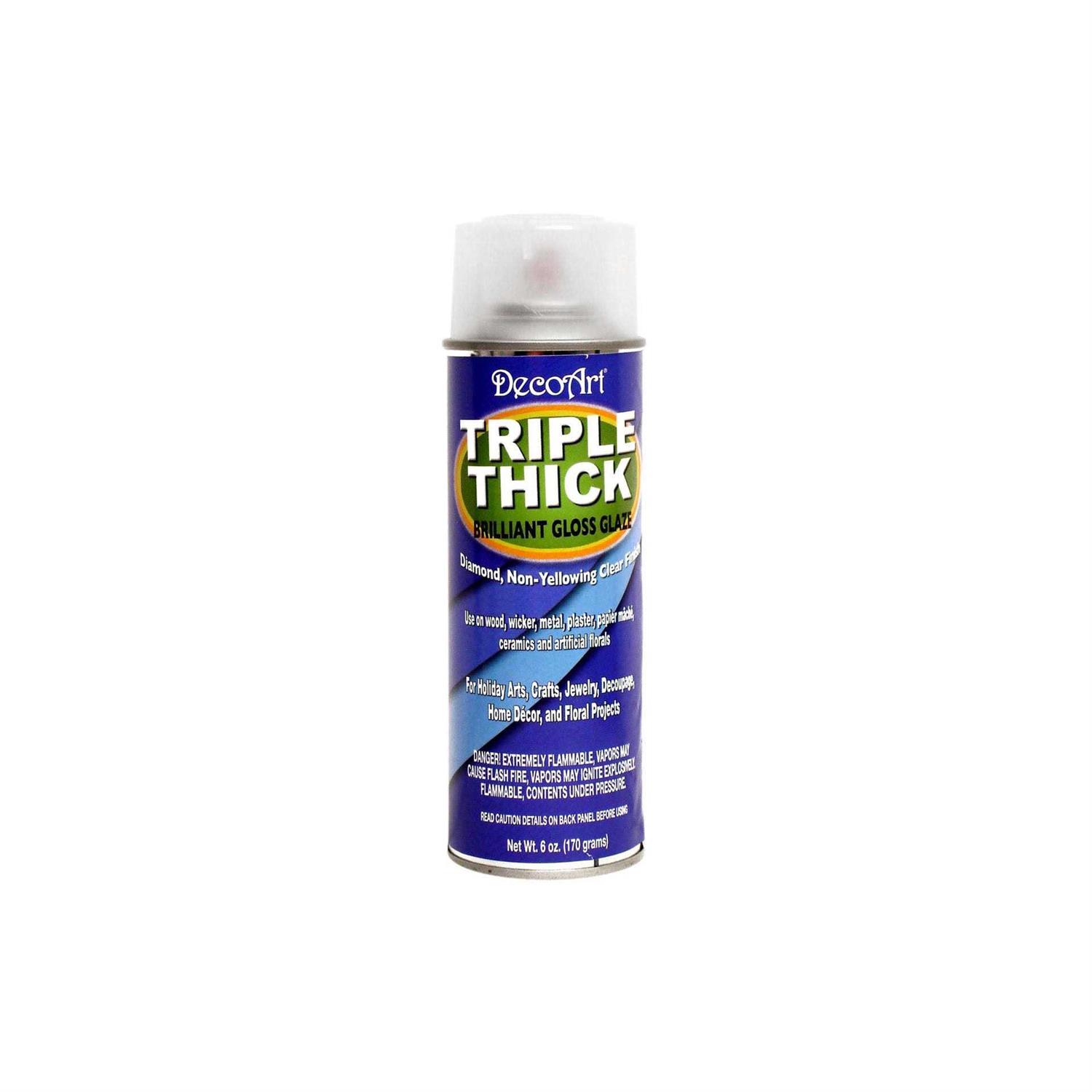 DecoArt Triple Thick Brush-On Gloss Glaze - Zenithce