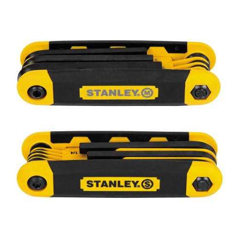 Stanley Folding Metric and SAE Hex Keys STHT71839 - Zenithce