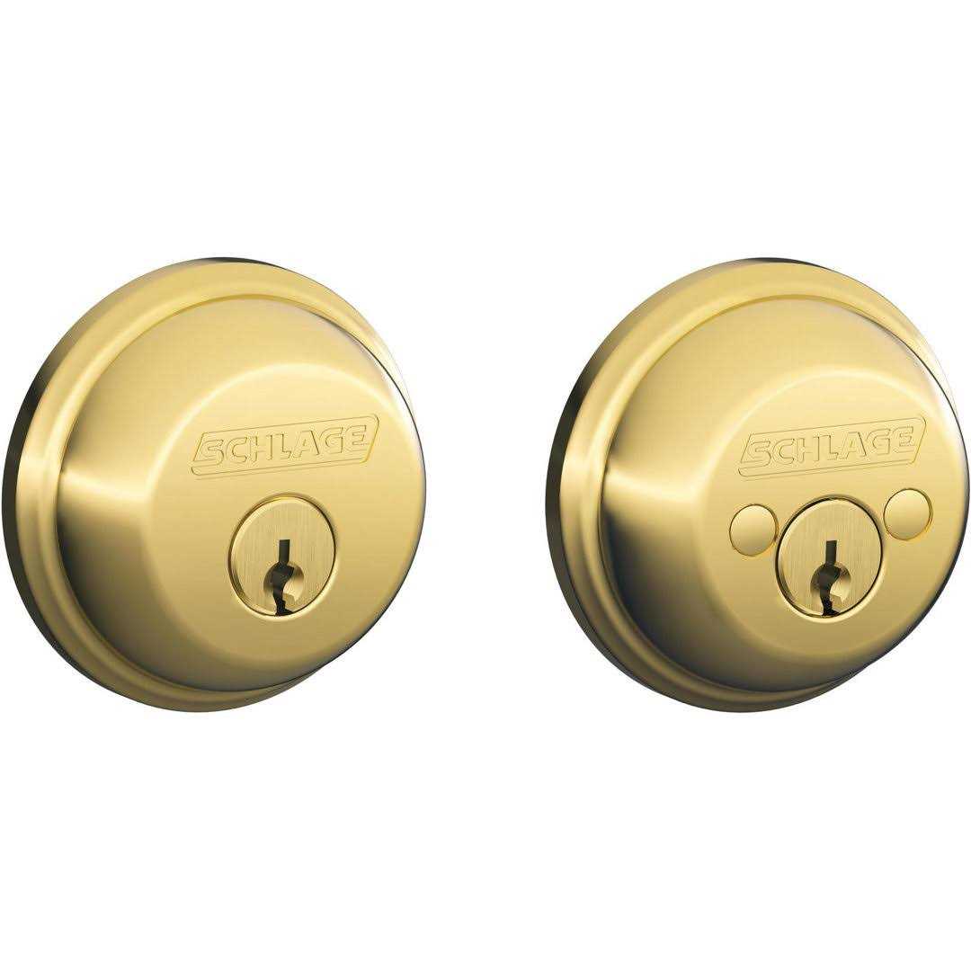 Schlage Double Cylinder Deadbolt - Zenithce