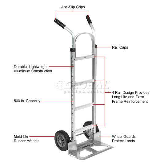 Global Industrial 168067 Hand Truck - Zenithce