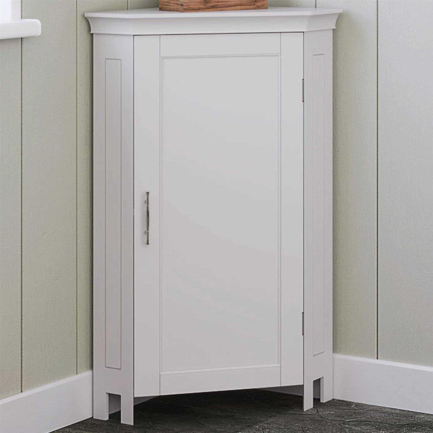 RiverRidge Home Monroe Tall Corner Cabinet - Zenithce