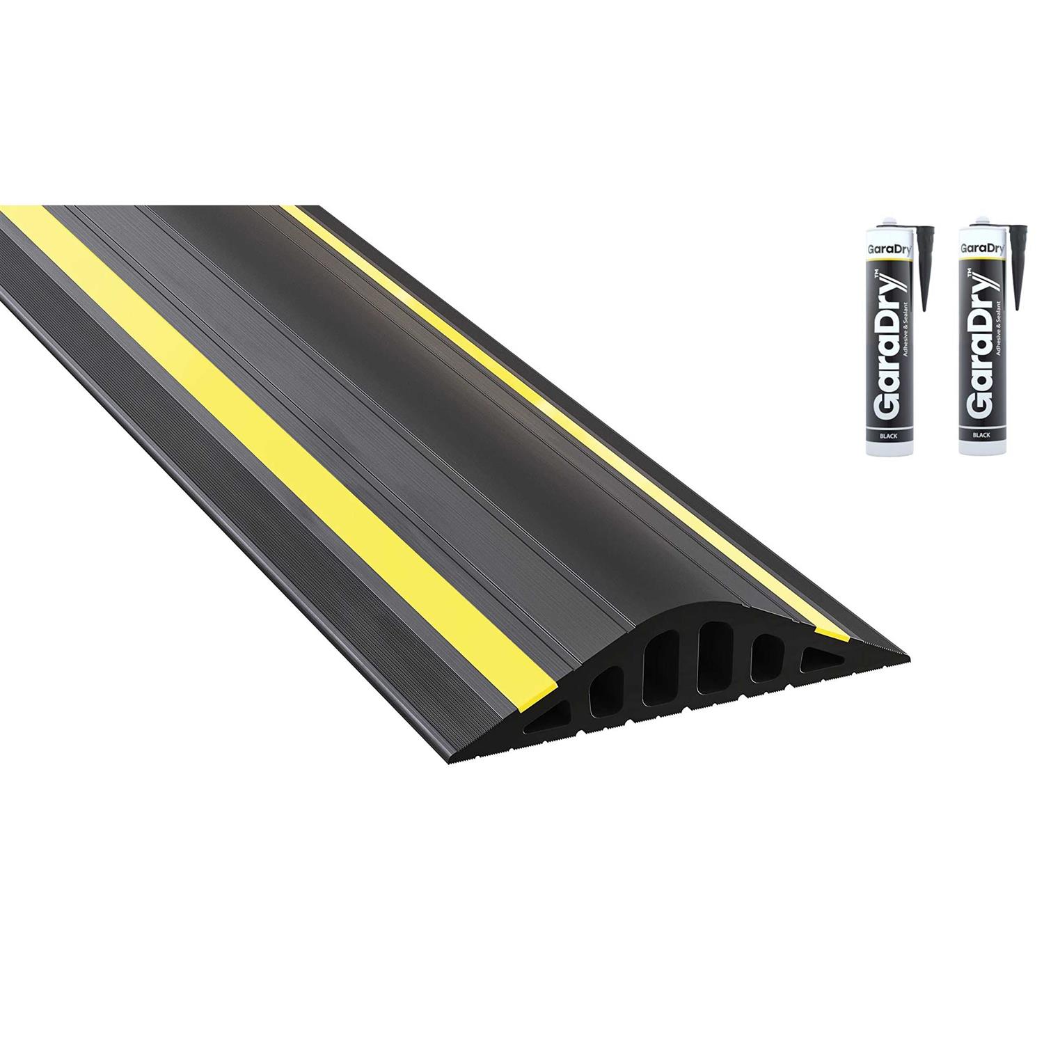 GaraDry 1 High Garage Door Flood Barrier Threshold Kit - Zenithce
