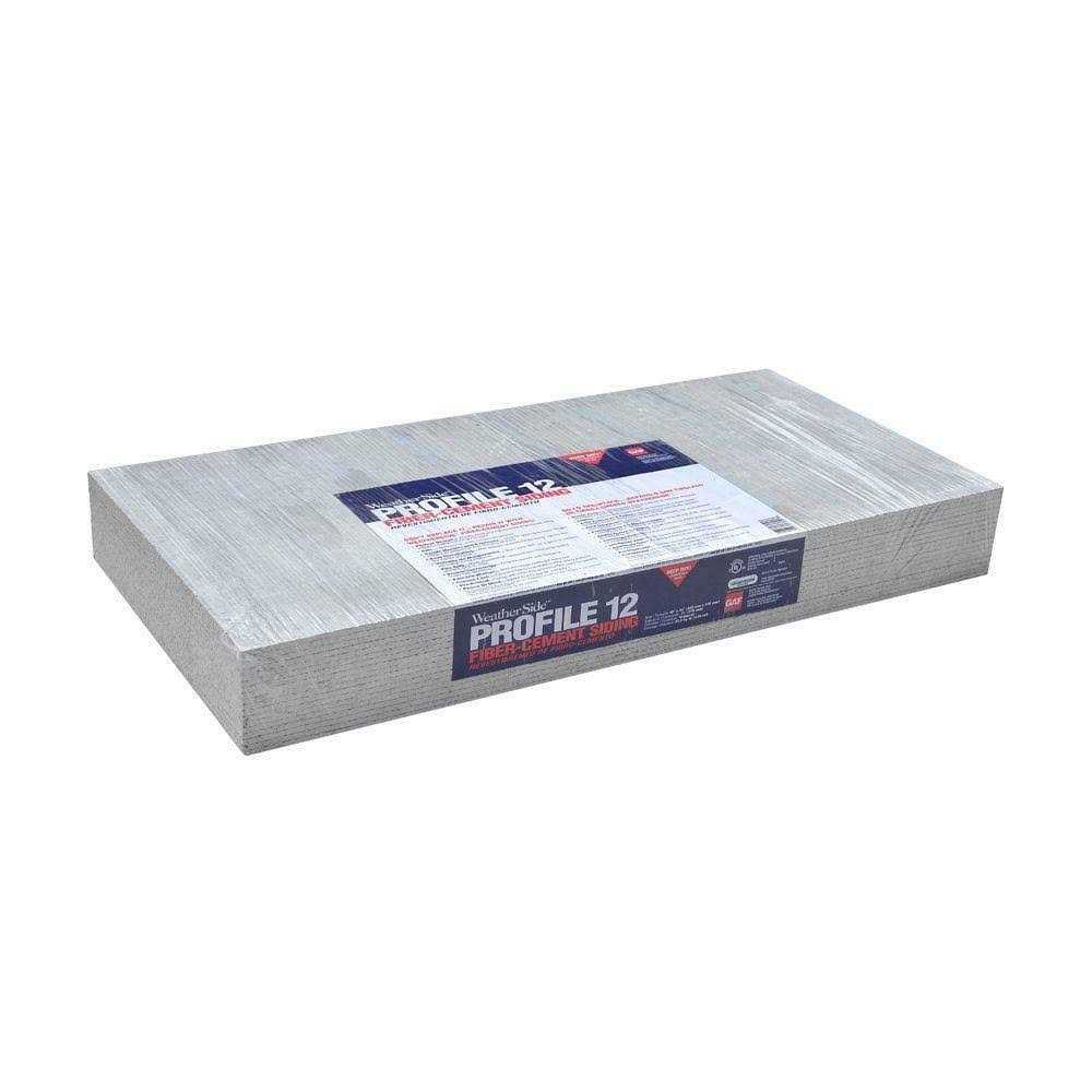 GAF WeatherSide Emphasis 14-5/8 in. x 25-5/32 in. Fiber-Cement Siding Shingle - Zenithce