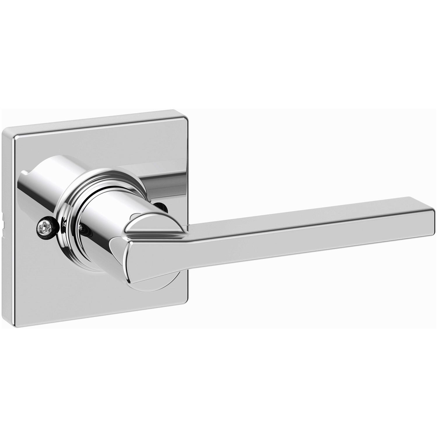 Kwikset Breton Door Lever Half Dummy with Square Rose 488BRNLSQT-514 - Zenithce