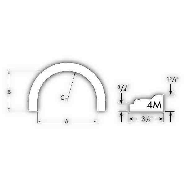 Fypon Ltd. PIL5X90 5 1/4W x 90H x 1 5/8P Fluted Pilaster w/ Plinth Block - Zenithce