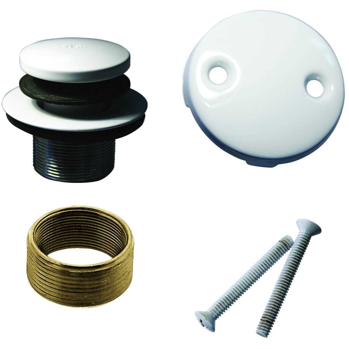 Westbrass Tip-Toe Sch. 40 PVC Bath Waste with One-Hole Elbow D49321 - Zenithce