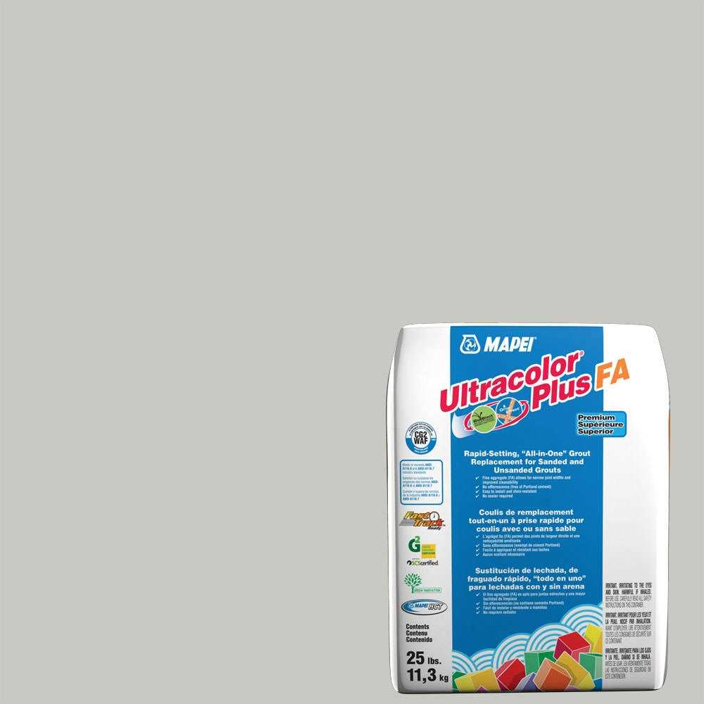 Mapei Ultracolor Plus FA 10-lb Warm Gray #5093 All-in-one Grout - Zenithce