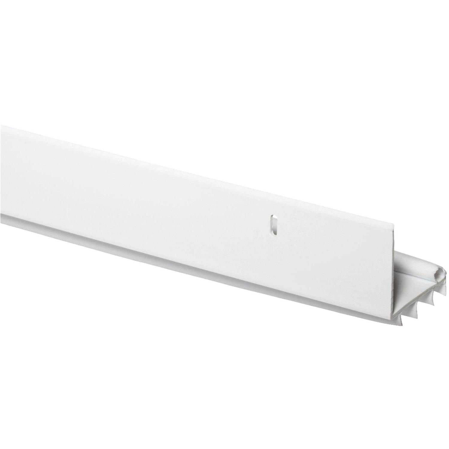 M-D L-Shaped Door Bottom With Vinyl Fins Brown - Zenithce